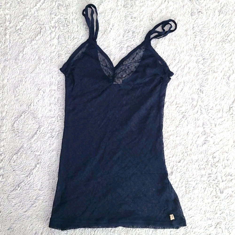 Hollister navy camisole